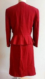 Vintage Japanese Showa Retro Two-piece Dress Set 1980s Handmade