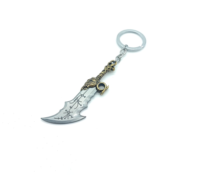 God of War Keychain | Kratos Blades of Chaos Replica | Gaming Weapons ...