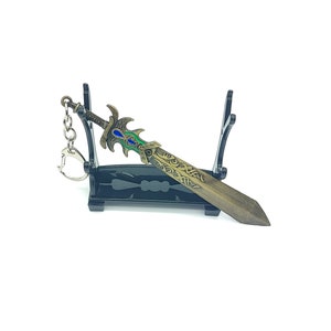 League of Legends Keychain, Garen, The Might of Demacia, Garen Sword Weapon, LoL