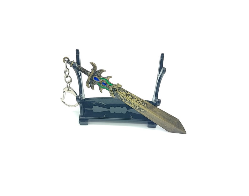 League of Legends Keychain, Garen, The Might of Demacia, Garen Sword Weapon, LoL