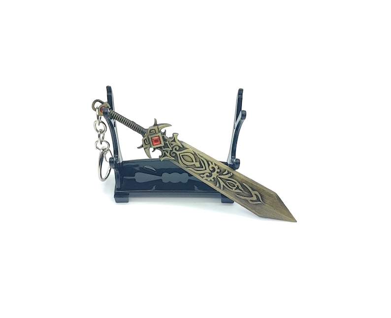 League of Legends Keychain, Garen, The Might of Demacia, Garen Sword Weapon, LoL