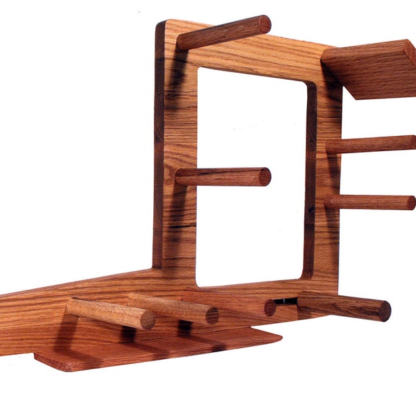 30 Inch Inkle Loom for Belt Strap and Card Weaving Handcrafted from Red Oak