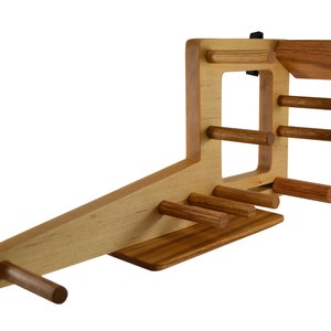 15" Inkle Loom for Belt, Tablet or Card Weaving - Handmade from Oak