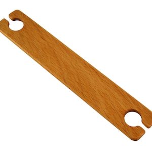 6 Inch Stick or Flat Shuttle Handcrafted from Red Oak