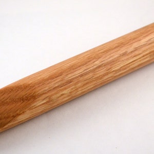 Giant Crochet Hook - Size U 25mm - Handcrafted from Red Oak