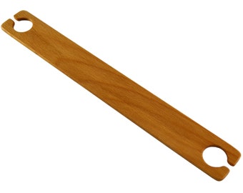 10 Inch Stick or Flat Shuttle Handcrafted from Red Oak