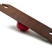 Beveled Inkle Weaving Shuttle Belt Shuttle for Inkle Loom Belt Weaving Strap Weaving Card Weaving Tablet Weaving Tools - Mahogany 8"