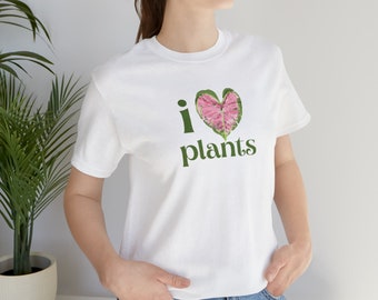 I Love Plants - I (LEAF) Plants T-shirt