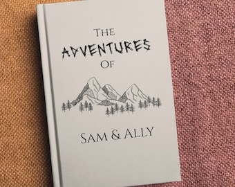 Mountain Adventure Personalized Travel Journal | Hardcover Journal