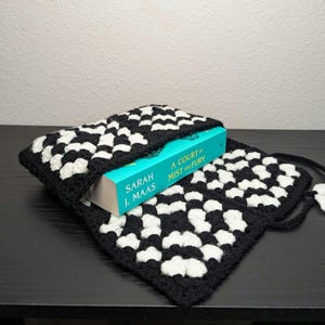 Crochet Book Sleeve, Handmade Book Cover