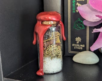 Anti-hex Spell Jars, Witchy Altar Decorations, Anti-curse Witch Bottle