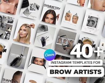 眉アーティスト＆美容ビジネスInstagramテンプレート