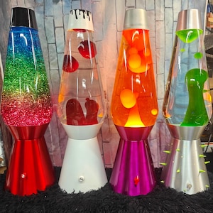 Custom Made 27" Grande Lava Glitter Lamp