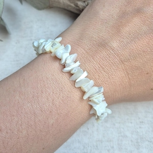 Abalone Muschel Chips Armband