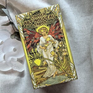 Golden Art Nouveau Tarot Kartenset