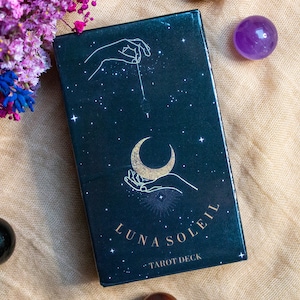 Juego de cartas del Tarot Luna Soleil