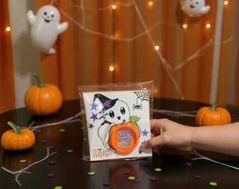 Halloween gifts Halloween Play-Doh Party Favor Kit: Personalized Card & Modeling Clay includes Play Doh