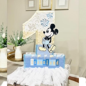 Mickey Mouse pinata, classic Mickey Mouse pinata, vintage Mickey Mouse pinata, Disneyland Mickey Mouse pinata, numbers 1 to 9 pinata.
