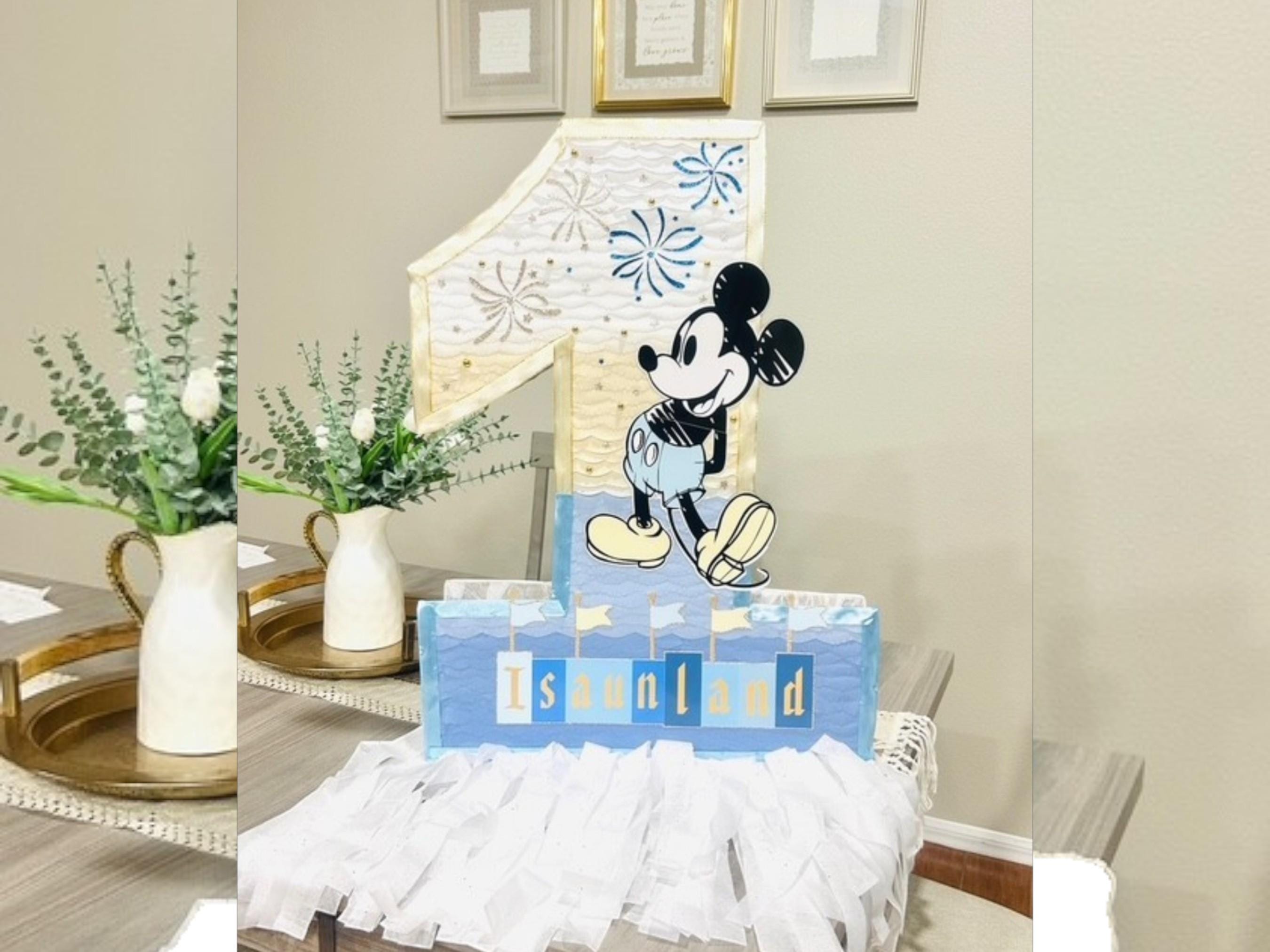 Mickey Mouse pinata, classic Mickey Mouse pinata, vintage Mickey Mouse pinata, Disneyland Mickey Mouse pinata, numbers 1 to 9 pinata.