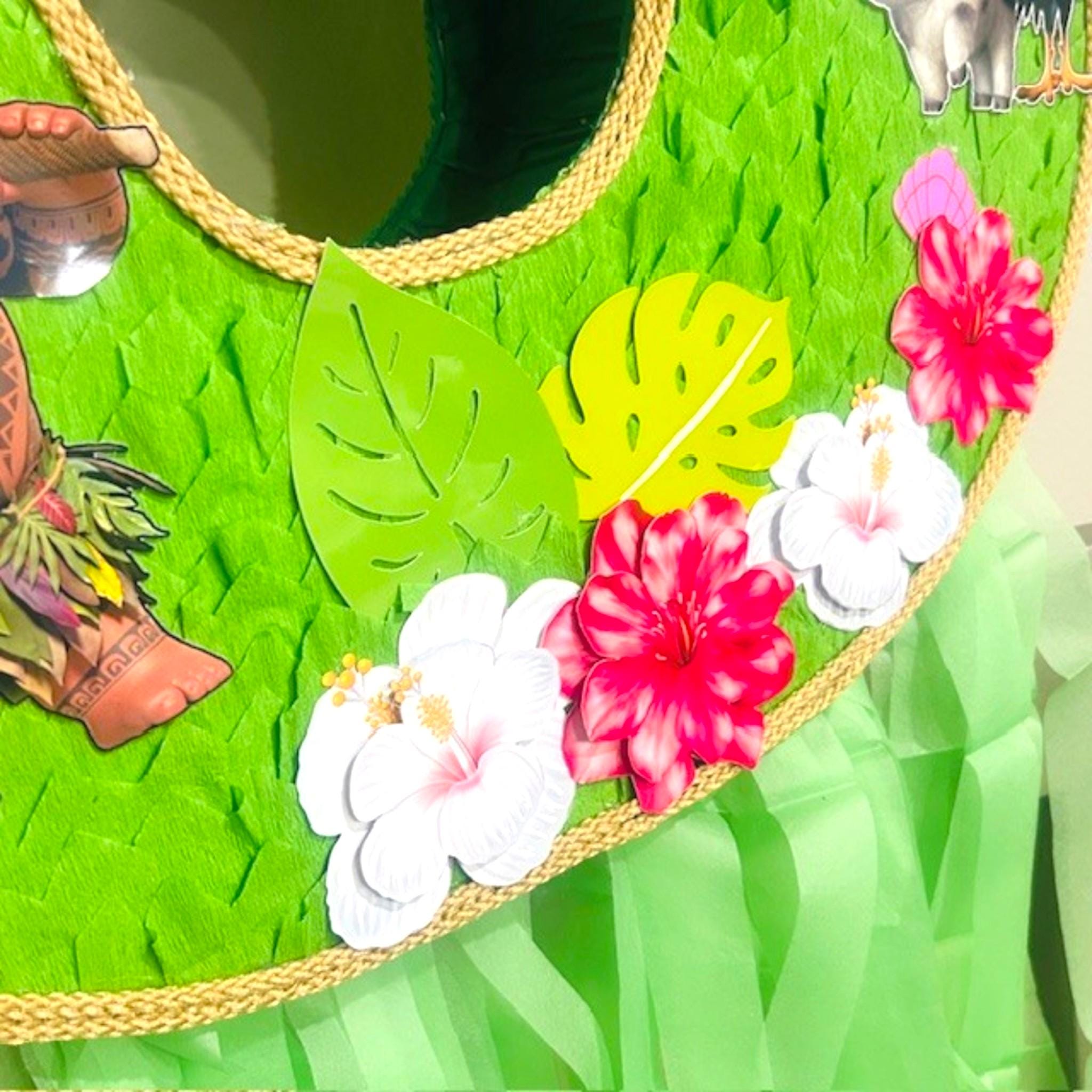 Moana Pinata: Hawaiian Luau Birthday Party Decoration - Etsy