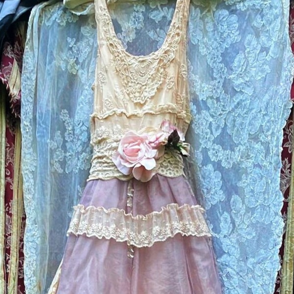 Vintage Lace Dress - Etsy