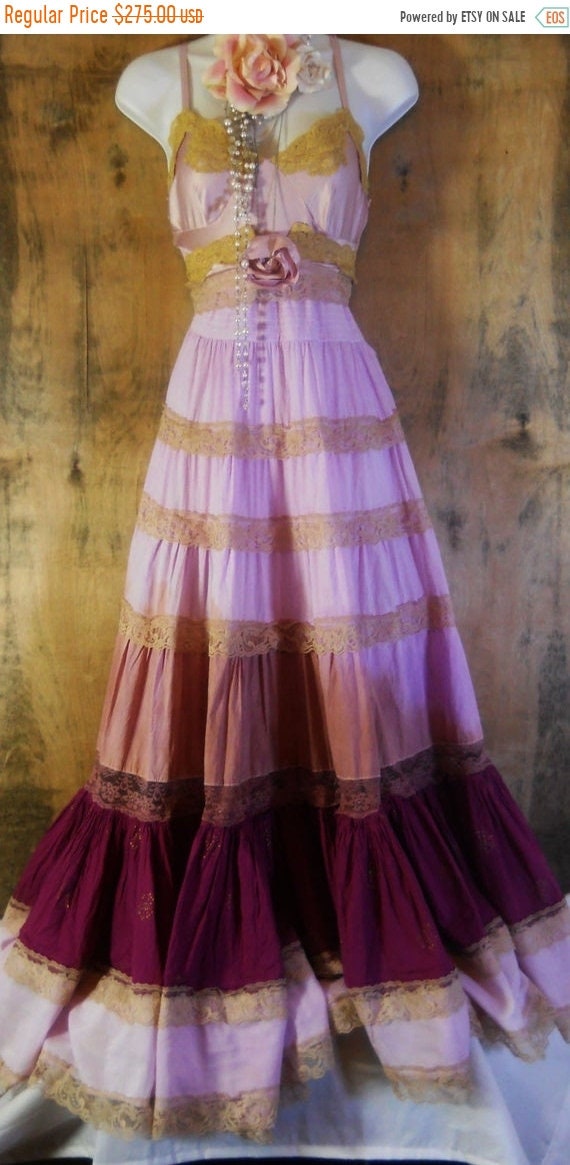 tea pink maxi