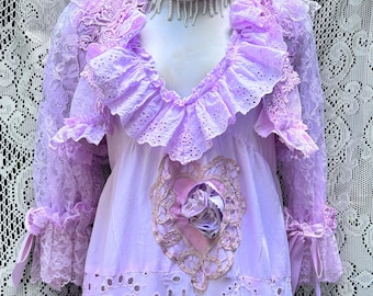 Lavender maxi dress iced purple cotton dress for festival lilac party dress for wedding bridesmaid boho hippie long purple summer medium