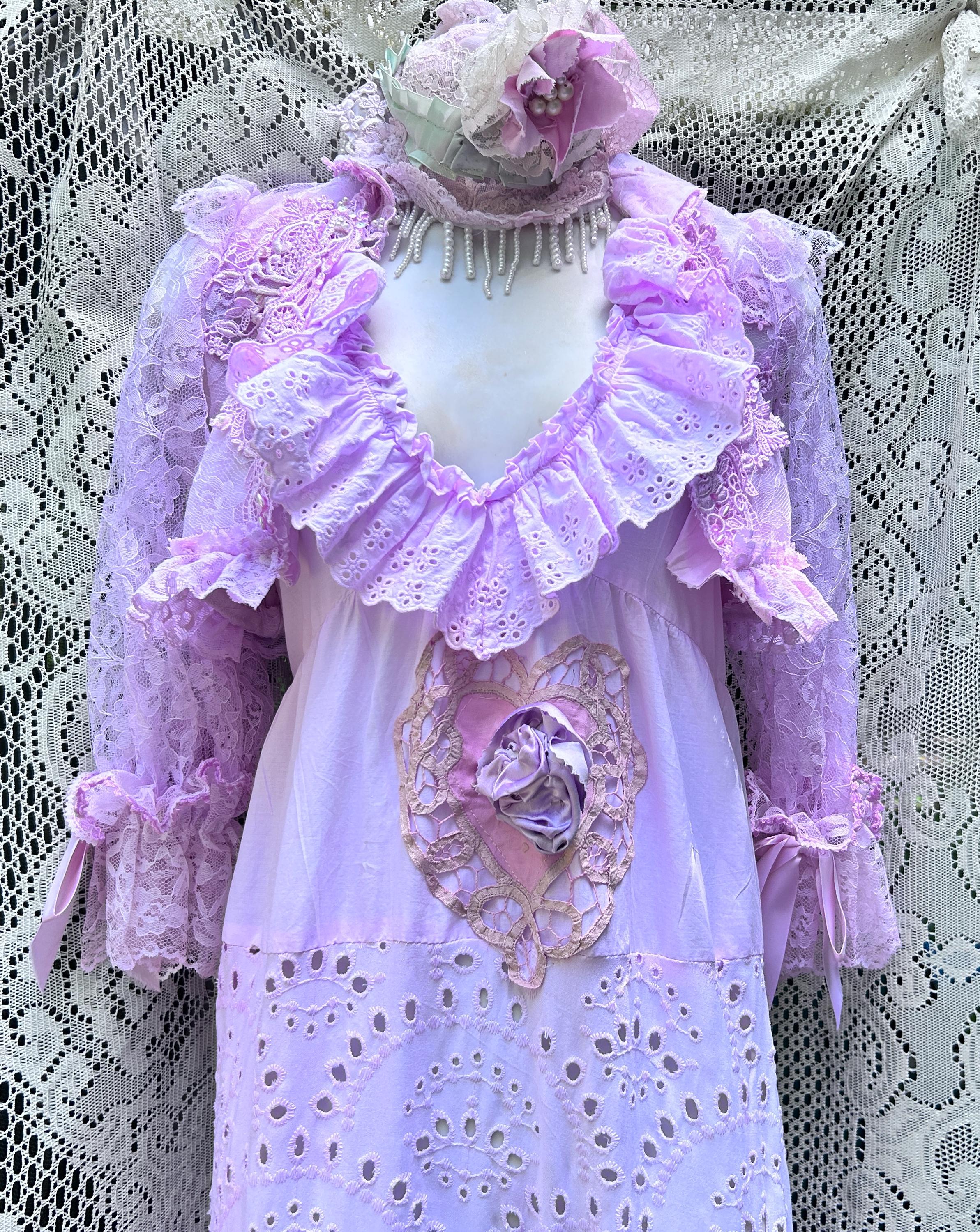 lavender boho maxi dress Sannah Gown In Purple