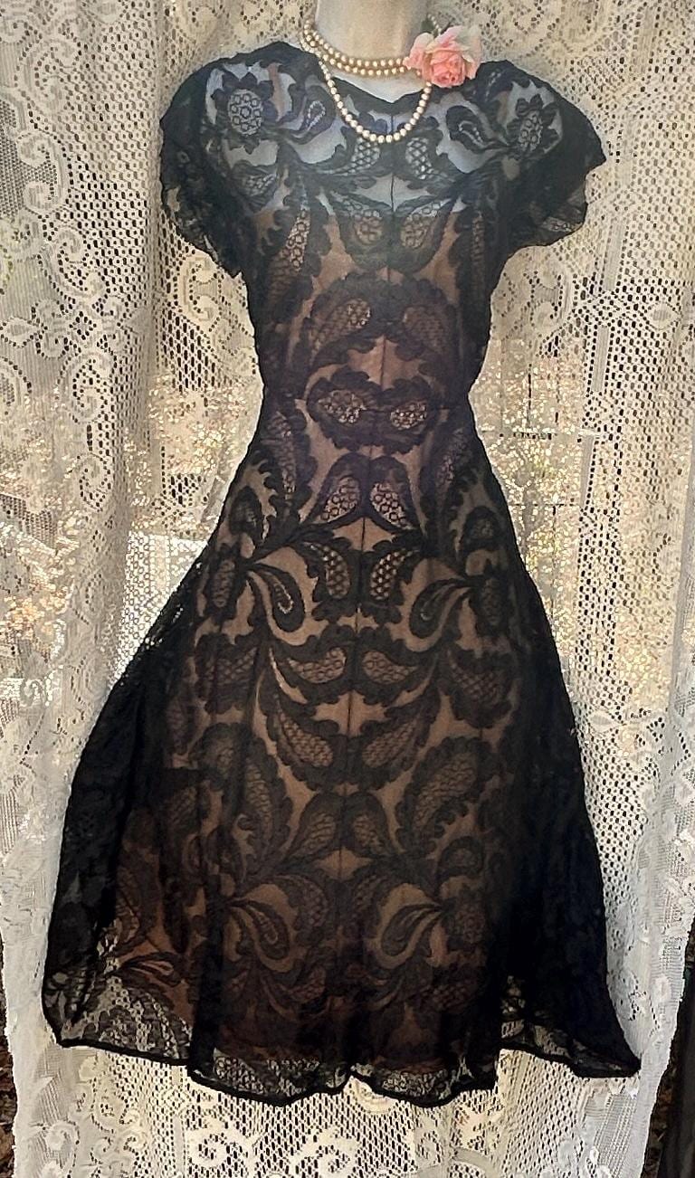 Black Pencil Dress - Etsy