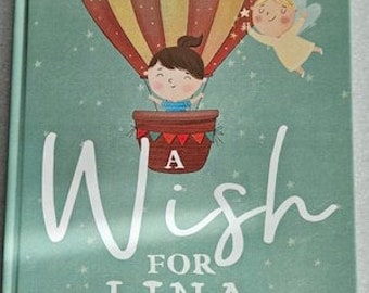 Personalized Wish Children's Book,Personalised Christening Gift