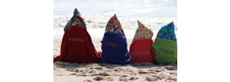 gift. Beach Towel Toddle /& Big Kid Towel Bitty Blooms Lavender Hooded Towel Monogram Personalization Available Embroidery
