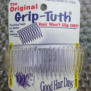 Peine para el cabello Grip-Tuth Frenchy de 4" Accesorios para el cabello