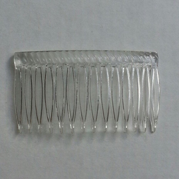 Grip-Tuth 1 3/4" Shorty Hair Comb Set of 2 Side Combs Hair Accessories