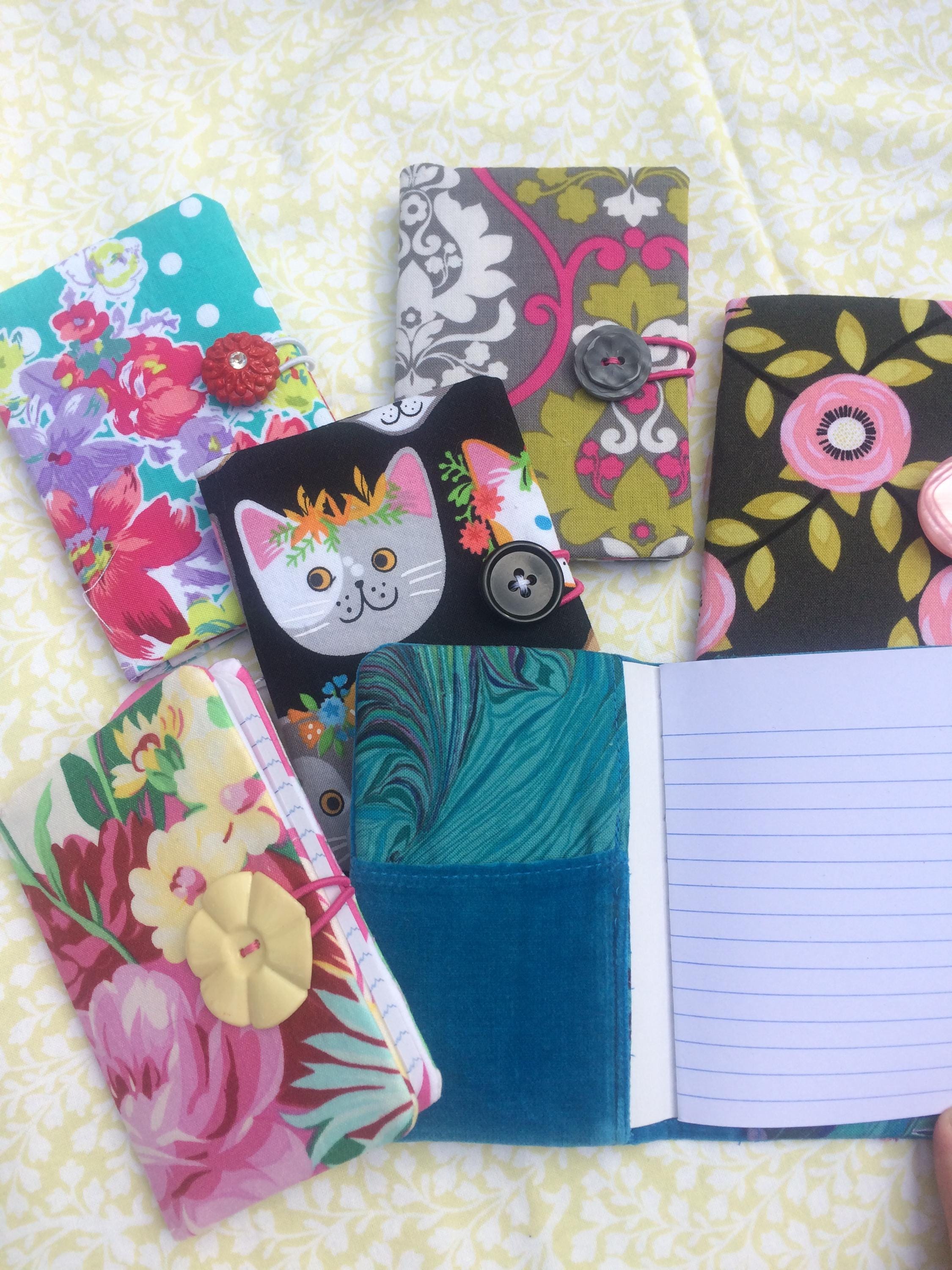 Mini Notebook Cover Pattern Mini Notebook Cover/gift Card Holder Sewing Pattern: Easy Downloadable ...