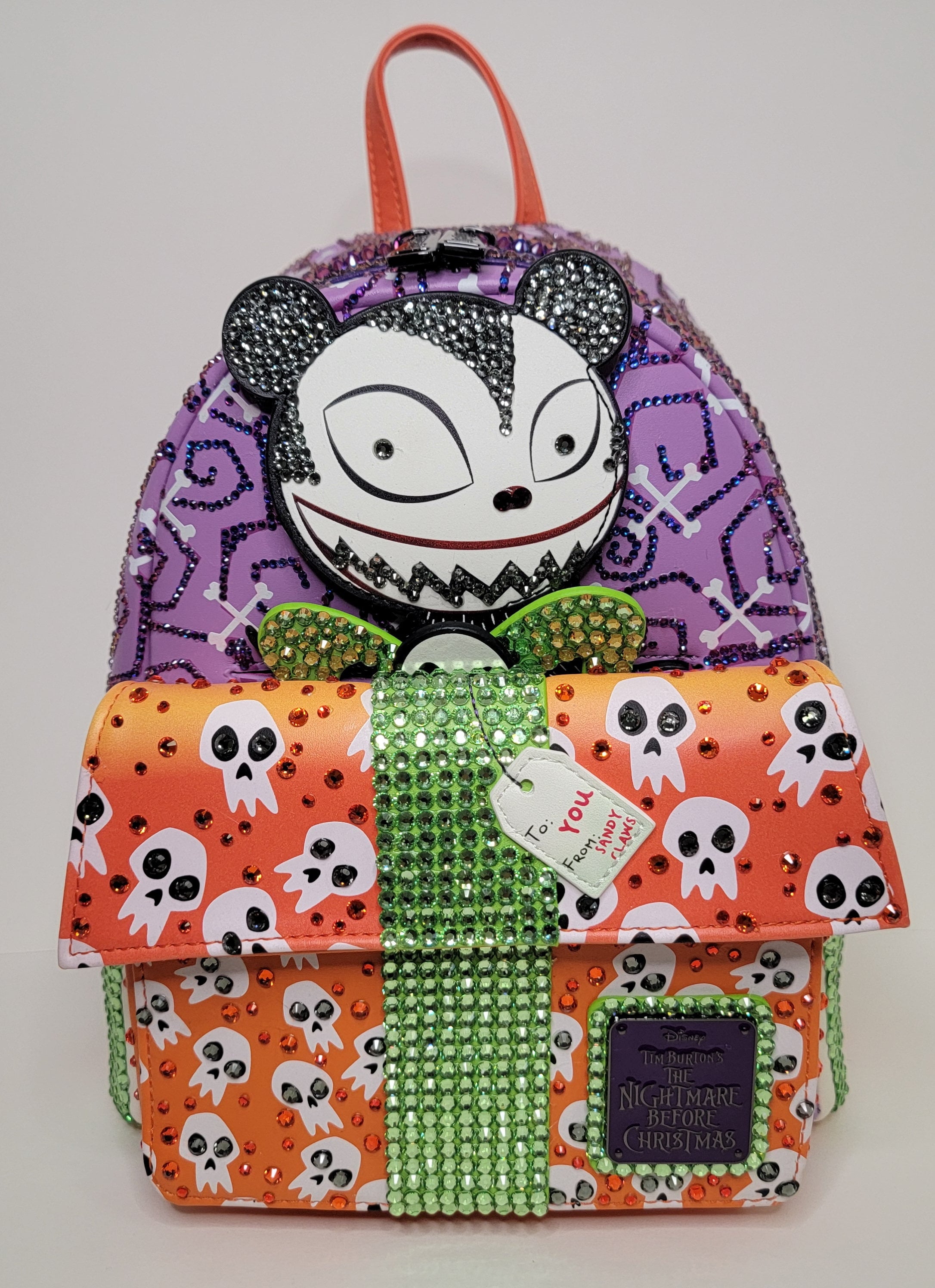 Custom Bling Nightmare Before Christmas Scary Teddy Disney