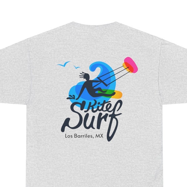 Sea of Cortez Kitesurfing T-Shirt - Perfect Gift for Kitesurf Enthusiasts, Lost Barriles Kiting Tee, All About the Wind - Surf Tee MEXICO