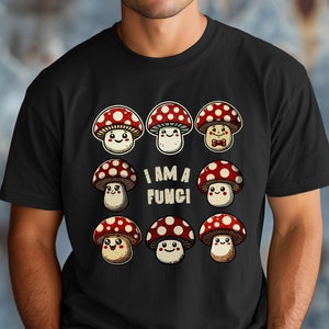 Funny Mushroom T-Shirt, Comfort Colors® Fungi Lover Tee, Mushroom Grower Humor Shirt, Mushroom Forager Gift, Humorous Mycologist Graphic Tee