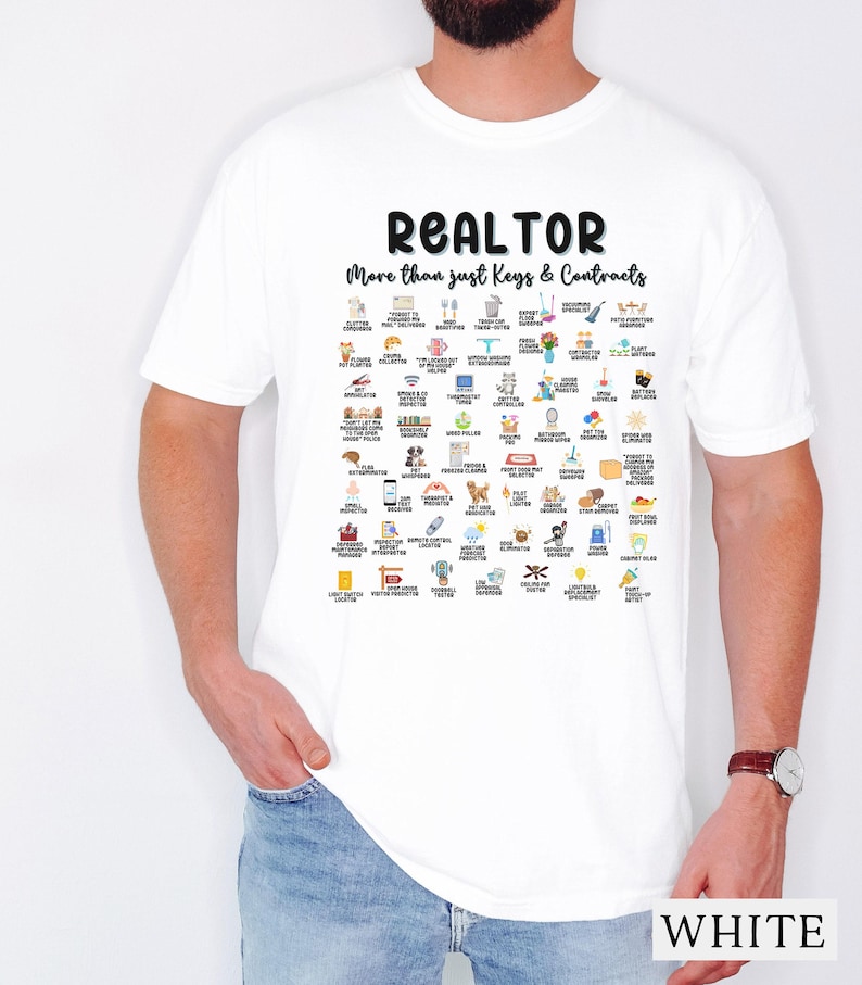 Funny Realtor T-Shirt: Hilarious Real Estate Agent Gift Bild 5