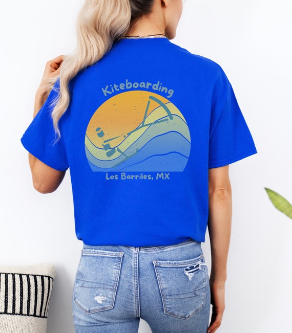 Kiteboarding Shirt Retro Vintage Silhouette Distressed Gift Kiteboarding Shirt Retro Vintage Silhouette Distressed Gift