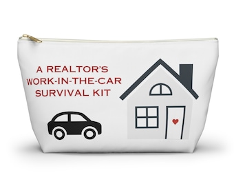 Realtor Accessories Pouch: Mobile Office Travel Bag