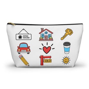 Realtor Travel Pouch Real Estate Agent Work Bag Gift for New Broker