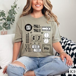 6-7 Trend Shirt, 6 7 Viral Comfort Colors® Tee, Trendy Teen Aesthetic T-Shirt, 67 Obsession Shirt, Cute 67 Trendy Gift, 67 Birthday Gift