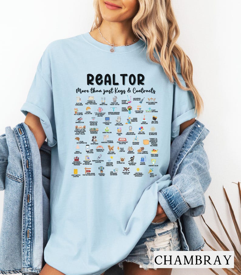 Funny Realtor T-Shirt: Hilarious Real Estate Agent Gift Bild 8