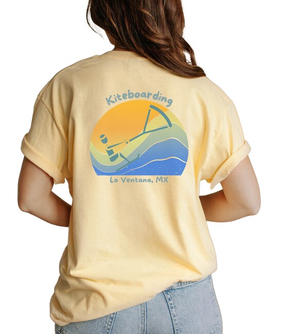Kiteboarding Shirt Retro Vintage Silhouette Distressed Gift Kiteboarding Shirt Retro Vintage Silhouette Distressed Gift
