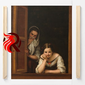 Bartolomé Esteban Murillo - Two Women at a Window | Renovatio Print
