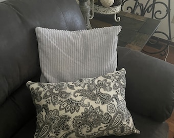 The Tuddy: The Luxurious Decorative Storage Throw Pillow Paisley