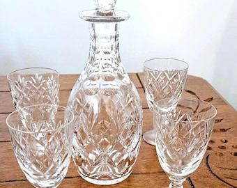 Royal Worcester Kwarx Crystal Whiskey Tumblers - Grand Chateau - Set of 4 -  Etsy