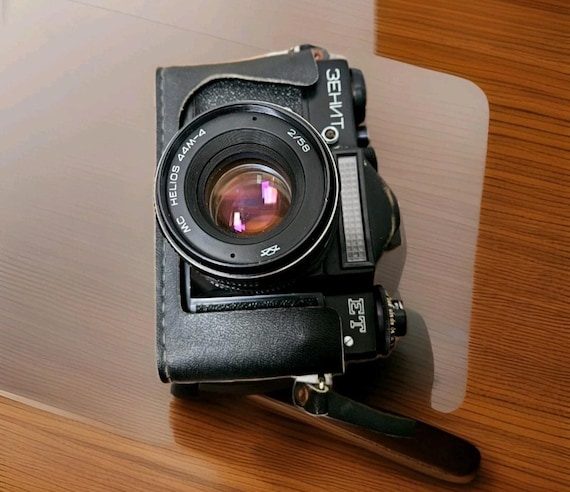 URSS 3EHNT ET Appareil Photo Zenit Helios 44M-4 F2/58mm With