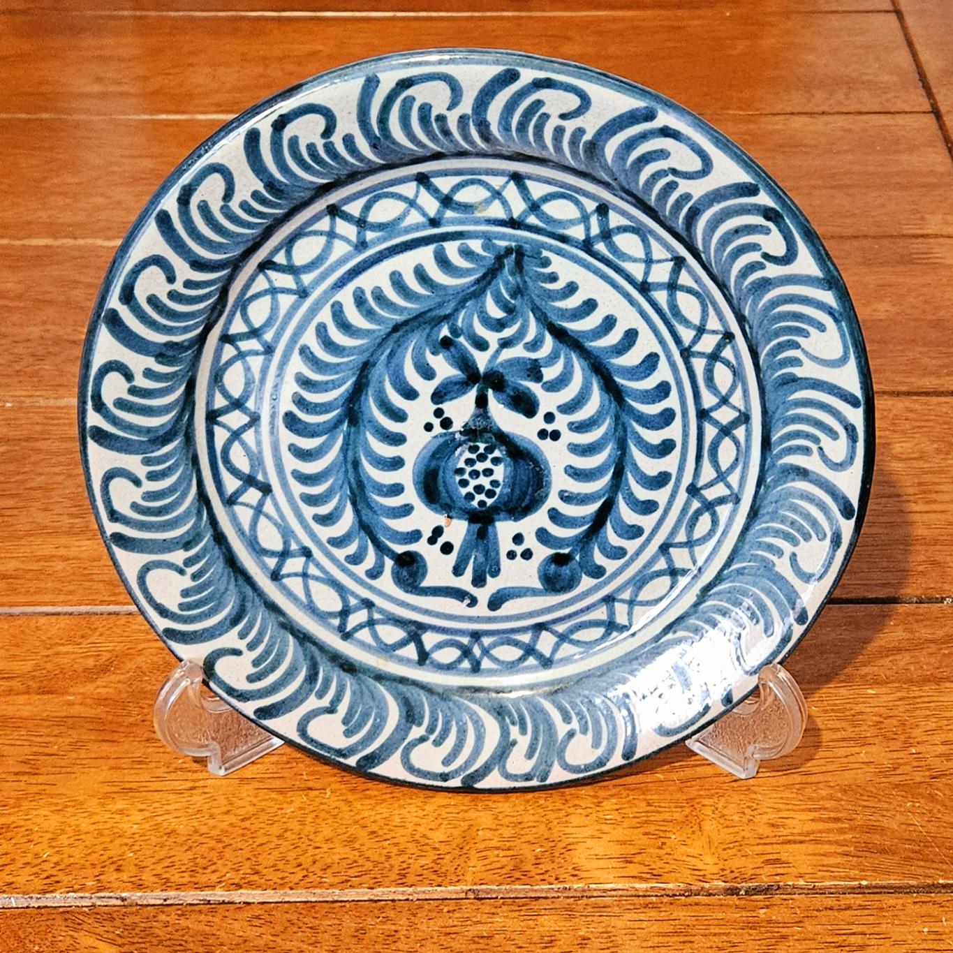 ＊Andalusia＊Ceramic plate・* Andalusia＊Ceramic plate・* Plate Andalusia - 20.3 cm - Set of 4