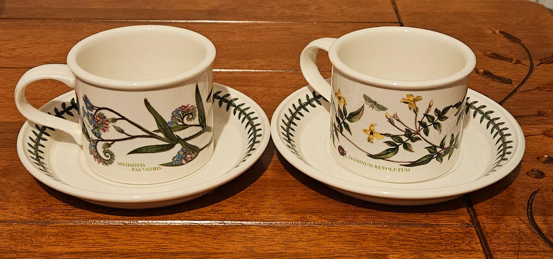 THE BOTANIC GARDEN 食器・ソーサーセット ビンテージ Portmeirion